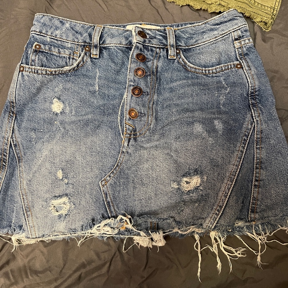 Free people mini skirt
